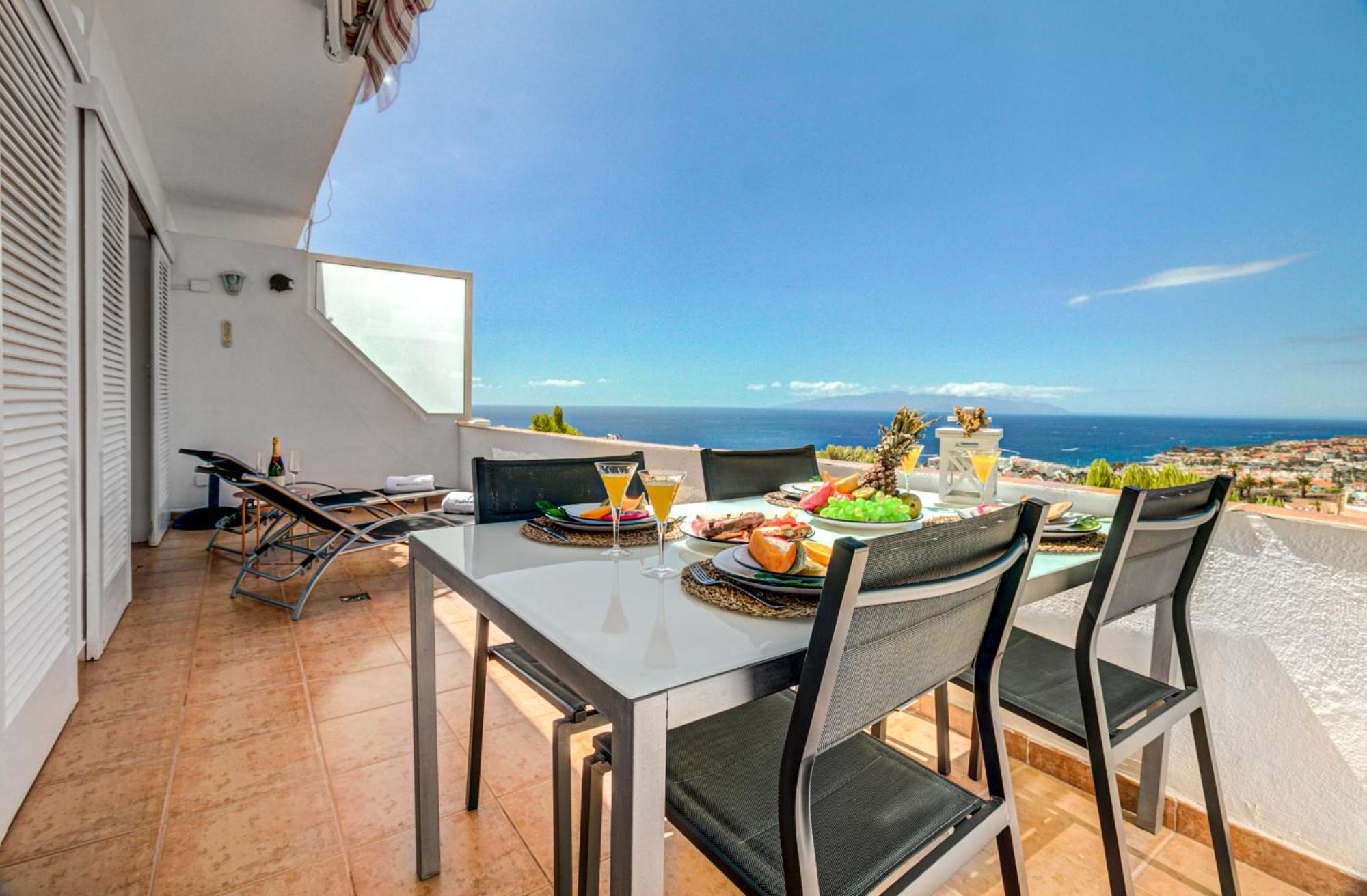 Апартаменты Sea View Panoramic Адехе Экстерьер фото